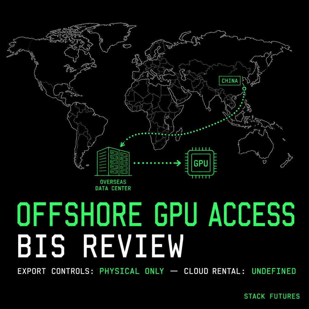 Nividea Stack BIS Opens Review of Chinese AI Firms Renting Nvidia GPUs Offshore ...