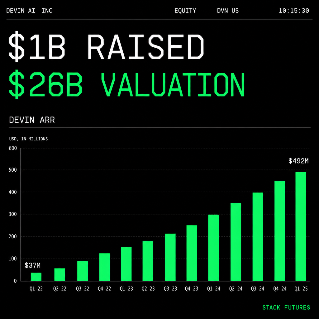 Cognition AI Raises $1B at $26B as Devin Revenue Climbs From $37M to ...