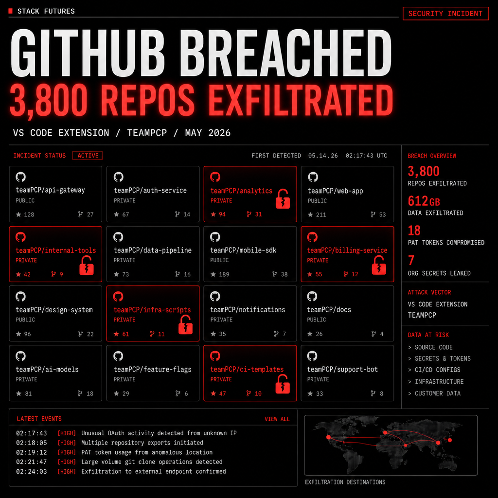 TeamPCP Steals 3,800 GitHub Internal Repos via Poisoned VS Code ...